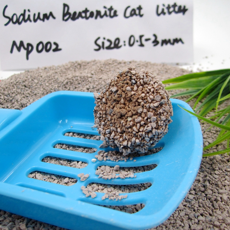 Best Non Tracking Cat Litter Sodium Bentonite Sand GP002